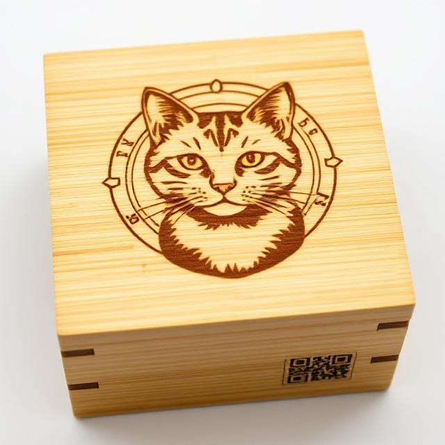 Personalized Urn for Pets with QR Code Memorial