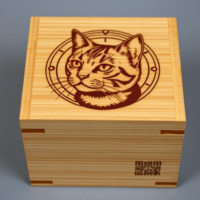 Personalized Urn for Pets with QR Code Memorial